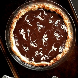 Coconut ChoCaramel Pie