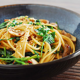 Spicy Asian Pasta