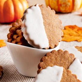 Brown Butter Pumpkin Shortbread