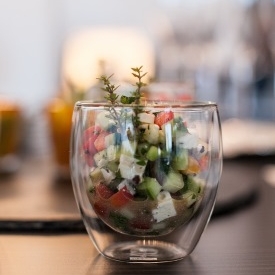 Greek Salad a la Verrine