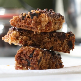 Apricot & Ginger Flapjacks