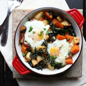 Butternut, Kale & Apple Hash