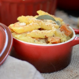 Penne with Roasted Butternut Squash