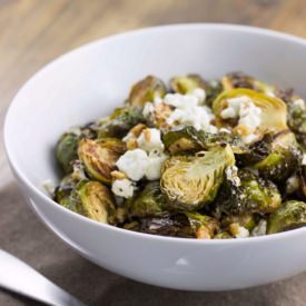 Lemon Thyme Roasted Brussels Sprout