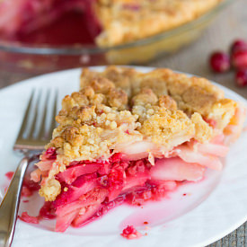 Cranberry-Ginger Pear Pie