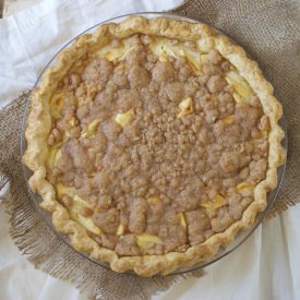 Sour Cream Apple Pie