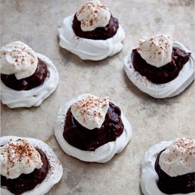 Chocolate Cream Meringue Pies