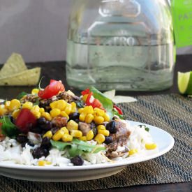 Healthier Barbacoa Burrito Bowl