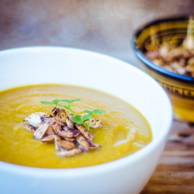 Spiced Winter Root Vegetable Soup