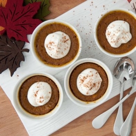 Five-Ingredient Pumpkin Custards