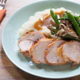 Maple-Glazed Turkey Breast