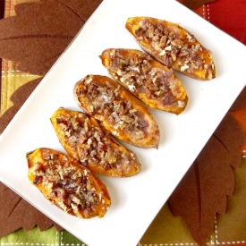 Twice Baked Sweet Potatoes