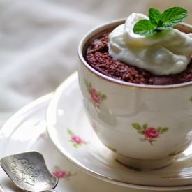 Chocolate and Coconut Pudding