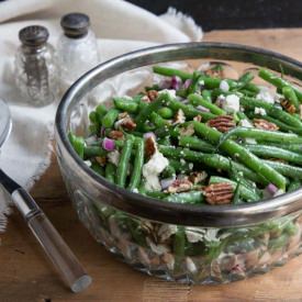 Green Beans with Feta and Pecans