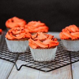 Girl On Fire Cupcakes