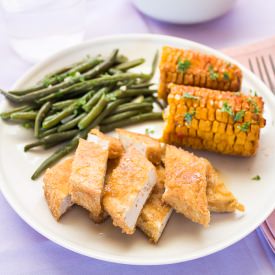 Maple fried tofu