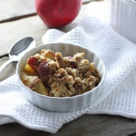 Cardamom Pear Crumble