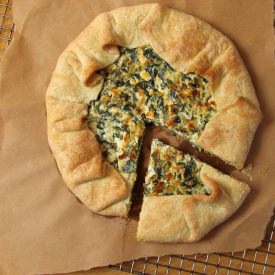 Spinach and Feta Galette