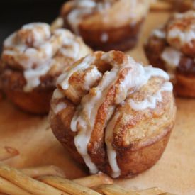 Cinnamon Roll Muffins