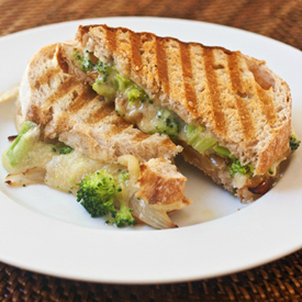 Broccoli Cheddar Panini