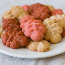 Maple Spritz Cookies