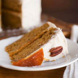 Spiced Pumpkin Velvet Cake