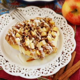 Easy Apple Pecan Sticky Buns