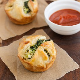 Spinach & Feta Puff Pastry Bites