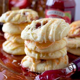 White Chocolate Raspberry Cookies