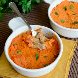 Sweet Potato Topped Turkey Pot Pie