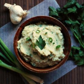 Garlic Cauliflower & Millet Mash