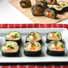 Quinoa Veggie Sushi