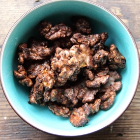 Spicy Maple Walnuts