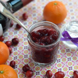 Cranberry Wine Sauce