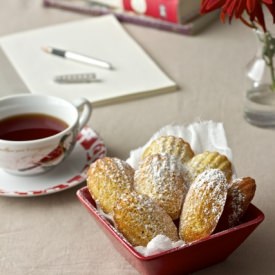 Orange Cardamom Madeleines