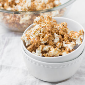 Pumpkin Spice Marshmallow Popcorn