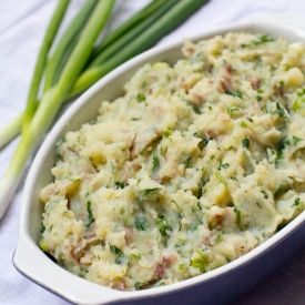 Garlic & Herb Smashed Potatoes