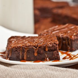 Fudge Brownies Salted Caramel