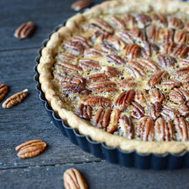 Dark Chocolate Pecan Tart