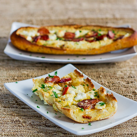 Baked Egg Boats