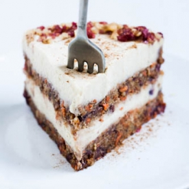 Cranberry Orange Carrot Cake