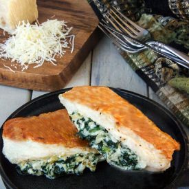 Spinach Artichoke Stuffed Chicken