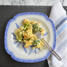 Broccoli Macaroni and Cheese