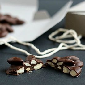 Chocolate Almond Clusters