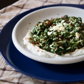 Spinach with Rice