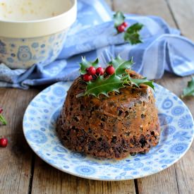 Microwave Christmas Pudding