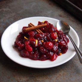 Maple Cinnamon Cranberry Sauce