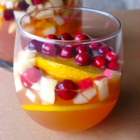 Cranberry, Orange & Apple Sangria