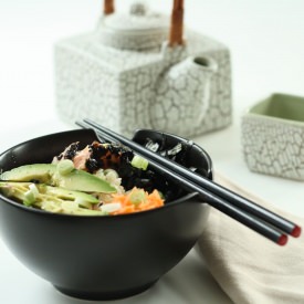 Sesame Salmon & Sushi Rice Bowl