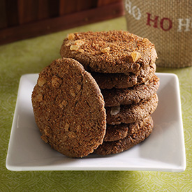 Gluten-Free Ginger Snaps